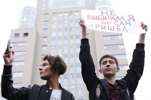 Manifestação na Rússia 