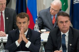 Macron Bolsonaro 
