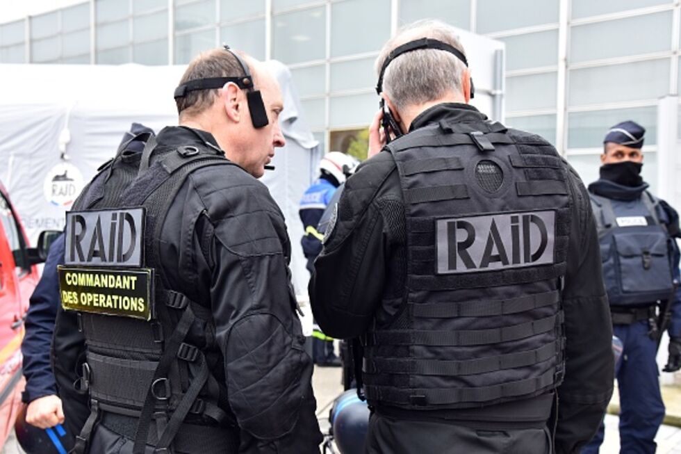 Polícia de intervenção francesa