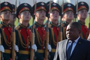 Tropas russas em Moçambique para combater terroristas