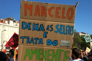 Greve Climática Global - manifestação Lisboa - Pedro Henrique Miranda
