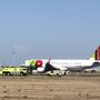 Motor de avião da TAP explode e interrompe aterragens no aeroporto de Lisboa