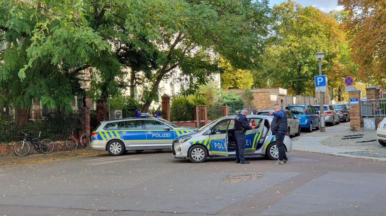 As primeiras imagens do tiroteio perto de uma sinagoga em Halle