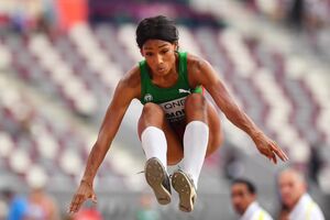patrícia mamona mundiais atletismo doha
