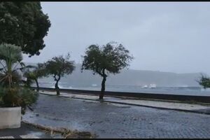 Imagens mostram os danos causados ​​pelo furacão Lorenzo nos Açores