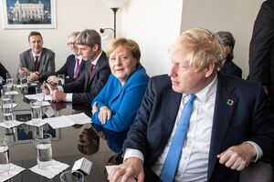 Merkel Boris Johnson 