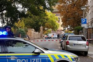 As primeiras imagens do tiroteio perto de uma sinagoga em Halle