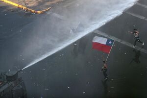 Protestos Santiago Chile 