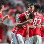 Benfica na liderança da I Liga ao golear o Portimonense