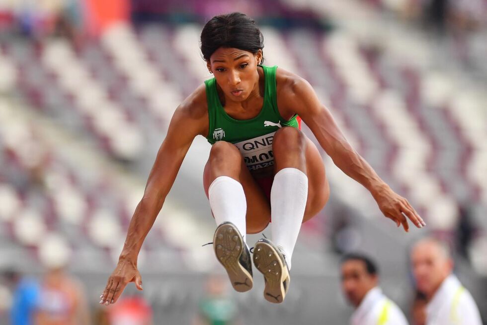 patrícia mamona mundiais atletismo doha