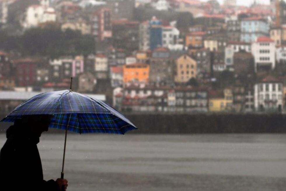 Mau tempo Porto