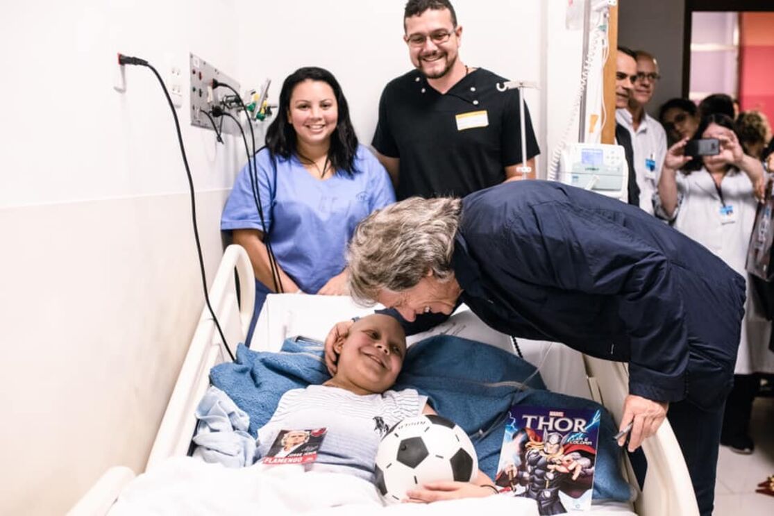 Jorge jesus - hospital crianças