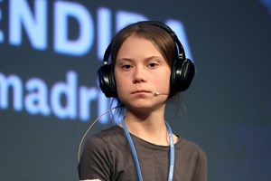 Greta Thunberg: 'Há quem nos queira silenciar'