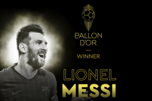 Messi Bola de Ouro