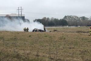 Avião com seis pessoas a bordo cai no Luisiana nos EUA