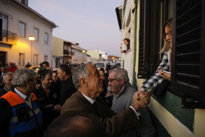 Marcelo visita zonas das cheias Mondego