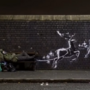 O Pai Natal de Banksy é um sem-abrigo