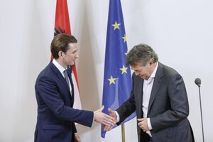 Sebastian Kurz Werner Kogler