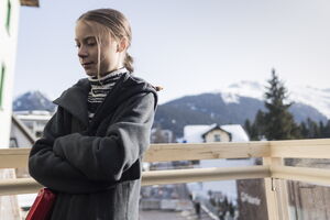 Greta Thunberg Davos