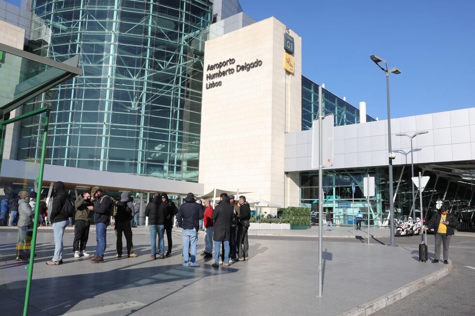 movimento zero mobilização aeroporto lisboa