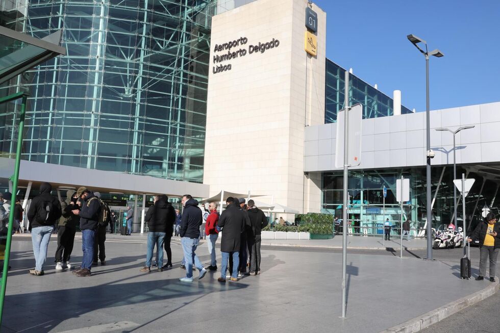 movimento zero mobilização aeroporto lisboa