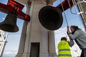 Ministra da Cultura inaugura restauro dos sinos e dos carrilhões históricos de Mafra