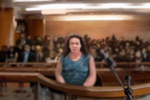  Rosa Grilo na terceira sessão do julgamento