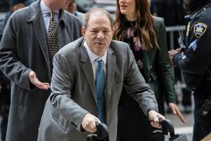 harvey weinstein entrada tribunal