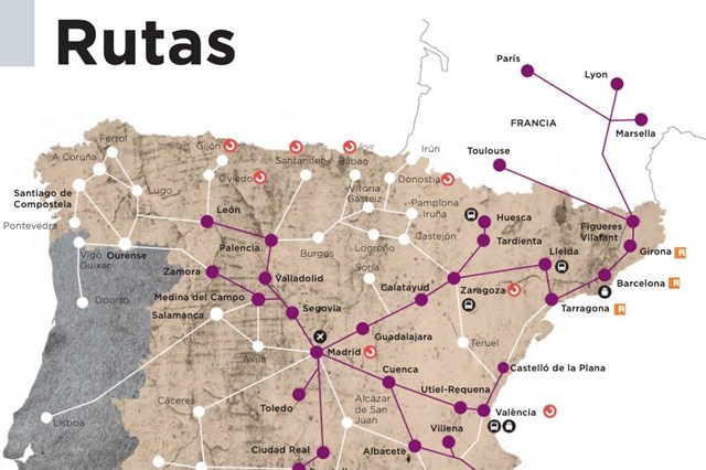 Vigo em Portugal? Lisboa em Santarém? Renfe pede desculpa por mapa com  cidades erradas