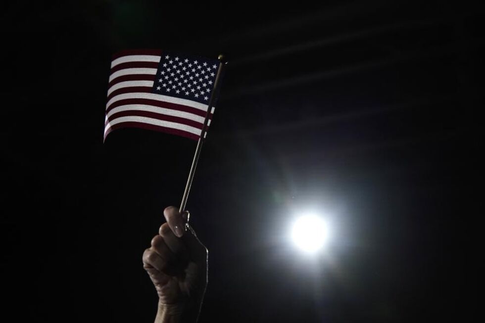 bandeira norte-americana EUA 