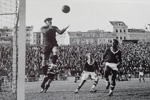 Nem a guerra tinha parado o futebol em Portugal