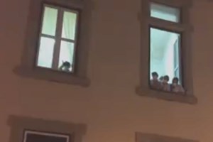 Coronavírus: Elementos do Exército e Cruz Vermelha apoiam lar de Vila Real