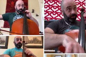 Coronavírus: orquestra 'junta-se' todas as noites para tocar canções de embalar
