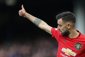 Adeptos do Manchester United gritam por Bruno Fernandes: «Vem do Sporting como Cristiano»