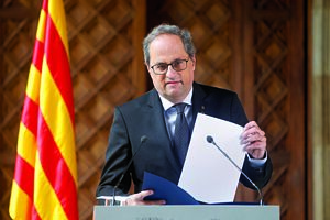 Quim Torra, Presidente do Governo da Catalunha