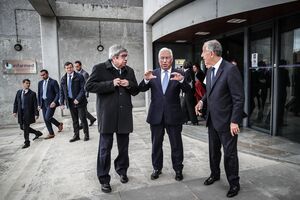 António Costa e Marcelo Rebelo de Sousa Infarmed