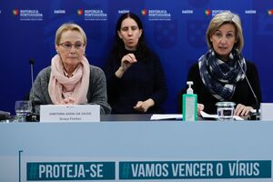 Marta Temido e Graça Freitas