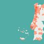 Mapa: Lisboa, Porto e Gaia têm mais de 20% dos infetados com covid-19 em Portugal