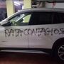 Covid-19: Carro de médica vandalizado em Espanha. Escreveram 'rata contagiosa' nas portas