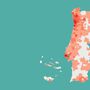 Mapa: Como evoluiu a Covid-19 no seu concelho em 30 dias de pandemia