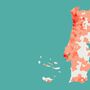 Mapa: Já são 217 os concelhos com três ou mais casos de Covid-19