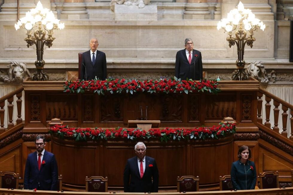 Sessão solene do 25 de novembro com Marcelo Rebelo de Sousa e António Costa