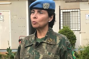 Comandante brasileira recebe prémio de igualdade de género da ONU