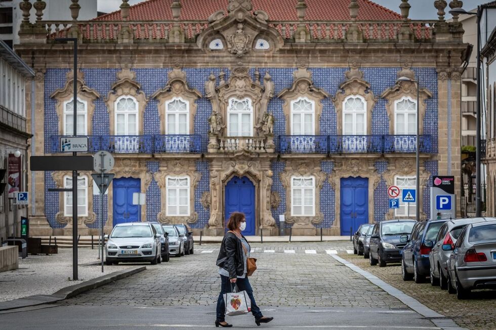 Palacio do Raio  ,em Braga COVID-19, Corona Virus