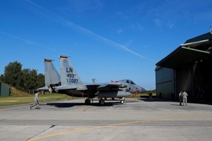 Avião de combate norte-americano caiu no Mar do Norte