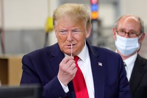 Trump teste Covid-19