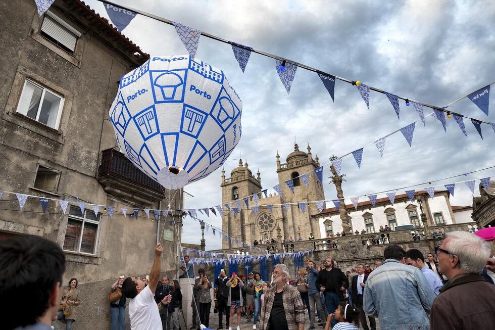 Arraial de São João nas ruas do Porto