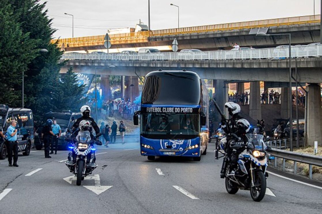 FC Porto chegada ao Estádio