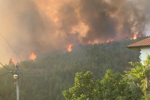 Dominado fogo na Covilhã