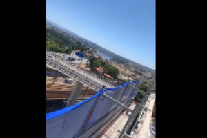 Super Dragões deixam mensagens de apoio ao FC Porto na cidade